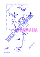 BOMBA DE FRENO DELANTERA para Yamaha BOOSTER NAKED 2013