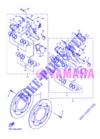 PINZA FRENO DELANTERA para Yamaha FJR1300A 2013