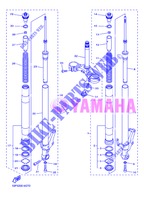 HORQUILLA para Yamaha FZ8N 2013