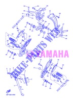 CABALLETE / ESTRIBERA para Yamaha FZ8N 2013