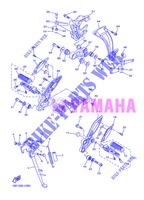 CABALLETE / ESTRIBERA para Yamaha FZ8NA 2013
