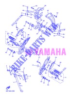 CABALLETE / ESTRIBERA para Yamaha FZ8S 2013
