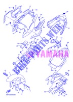 GUARDABARROS para Yamaha FZ8S 2013