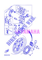 PINZA FRENO DELANTERA para Yamaha VP250 2013