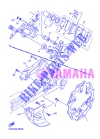 PINZA FRENO TRASEIRA para Yamaha WR450F 2013