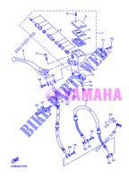 BOMBA DE FRENO DELANTERA para Yamaha DIVERSION 600 F 2013