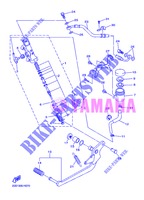 BOMBA DE FRENO TRASERA para Yamaha DIVERSION 600 F 2013