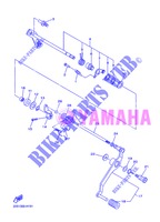 PEDALES SELECTOR para Yamaha DIVERSION 600 F ABS 2013