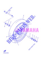 RUEDA DELANTERA para Yamaha DIVERSION 600 2013