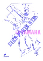 BOMBA DE FRENO DELANTERA para Yamaha DIVERSION 600 2013