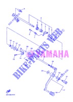 PEDALES SELECTOR para Yamaha DIVERSION 600 2013