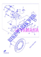 PINZA FRENO TRASEIRA para Yamaha DIVERSION 600 2013