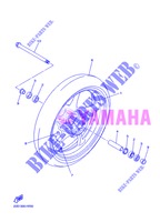 RUEDA DELANTERA para Yamaha DIVERSION 600 2013