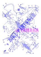 RADIADOR / MANGUERAS para Yamaha DIVERSION 600 ABS 2013