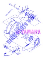 RUEDA TRASERA para Yamaha DIVERSION 600 ABS 2013