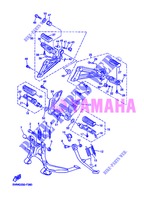 CABALLETE / ESTRIBERA para Yamaha XJR1300 2013