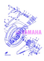 RUEDA TRASERA para Yamaha XJR1300 2013