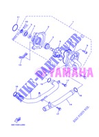 BOMBA DE AGUA / MANGUERAS para Yamaha XP500A 2013