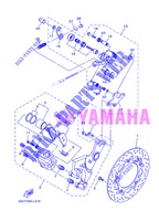 PINZA FRENO TRASEIRA para Yamaha XP500A 2013