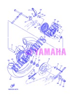 RUEDA TRASERA para Yamaha XTZ125E 2013
