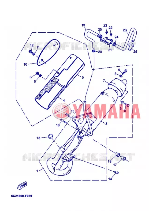 ESCAPE Yamaha SCOOTER 50 2013 NEOS  YN50