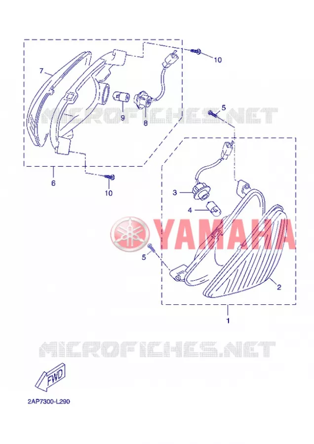 INTERMITENTE Yamaha SCOOTER 50 2013 NEOS EASY  YN50E