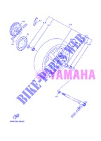 RUEDA DELANTERA para Yamaha YP125RA 2013