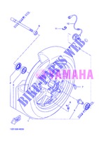 RUEDA DELANTERA para Yamaha XMAX 400 2013