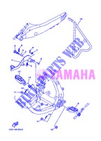 CABALLETE / ESTRIBERA para Yamaha YZ125 2013