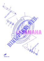 RUEDA DELANTERA para Yamaha YZF-R1 2013