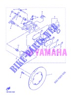PINZA FRENO TRASEIRA para Yamaha YZF-R1 2013