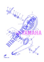 RUEDA TRASERA para Yamaha YZF-R1 2013