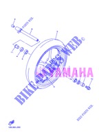 RUEDA DELANTERA para Yamaha YZF-R6 2013