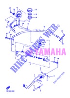BOMBA DE FRENO TRASERA para Yamaha YZF-R6 2013