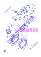 PINZA FRENO DELANTERA para Yamaha YZF-R6 2013