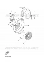 VENTILADOR RADIADOR para Yamaha BW'S 50 2012