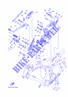CABALLETE / ESTRIBERA 2 para Yamaha MT07A 2014