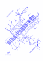 CABALLETE / ESTRIBERA para Yamaha HW151 2014
