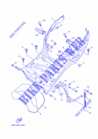 CABALLETE / ESTRIBERA para Yamaha HW125 2014