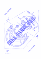 FARO para Yamaha HW125 2014