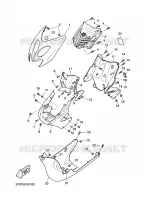 CARENADO PROTECCIÓN PIERNAS para Yamaha YQ50 2010