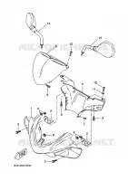 CUBIERTA 1 para Yamaha YQ50 2010