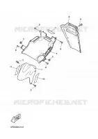 GUARDABARROS DELANTERA para Yamaha YQ50 2010