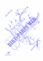 CABALLETE / ESTRIBERA para Yamaha HW125 2014