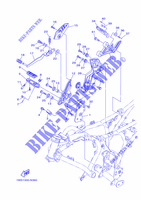 CABALLETE / ESTRIBERA 2 para Yamaha MT07A 2014