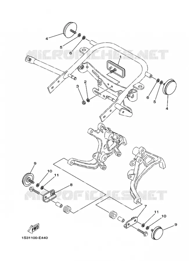 ELECTRICA 2 Yamaha QUAD 700 2006 RAPTOR  YFM700RYFM700RV