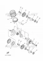 CIGUEÑAL / PISTÓN para Yamaha YFM 700 R 2017