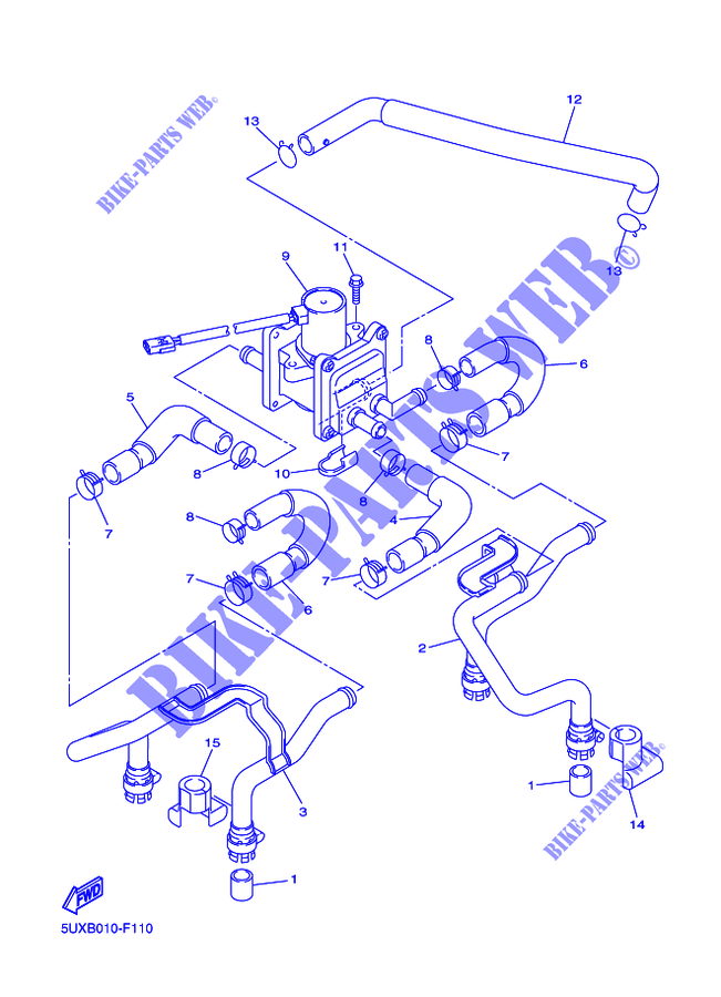 AIR INDUCTION SYSTEM AIS para Yamaha XJR 1300 CAFE RACER 2016