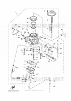 CARBURADOR para Yamaha YFM660FWA 2003
