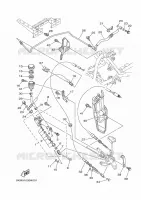 BOMBA DE FRENO TRASERA para Yamaha YFM660FWA 2003